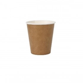 Set di Bicchieri Algon Monouso carta kraft 20 Pezzi 120 ml (24 Unità)