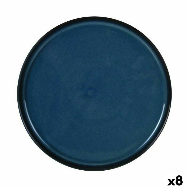 Vassoio per aperitivi La Mediterránea Chester Azzurro Rotonda 26,8 x 2,6 cm (8 Unità)