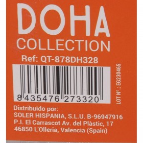 Casseruola con coperchio in vetro Quttin Doha 39 x 28 x 15 cm (4 Unità)