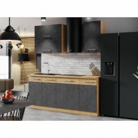Mobile da cucina ROCK Grigio 58 x 72 cm
