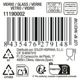 Bicchiere La Mediterránea Nalon 400 ml (48 Unità)