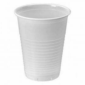 Set di bicchieri riutilizzabili Algon Bianco 25 Pezzi 200 ml (24 Unità)