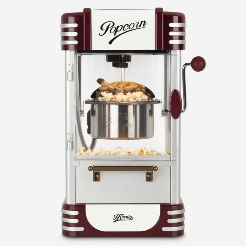 Macchina per fare Pop Corn Hkoenig Rosso Granato