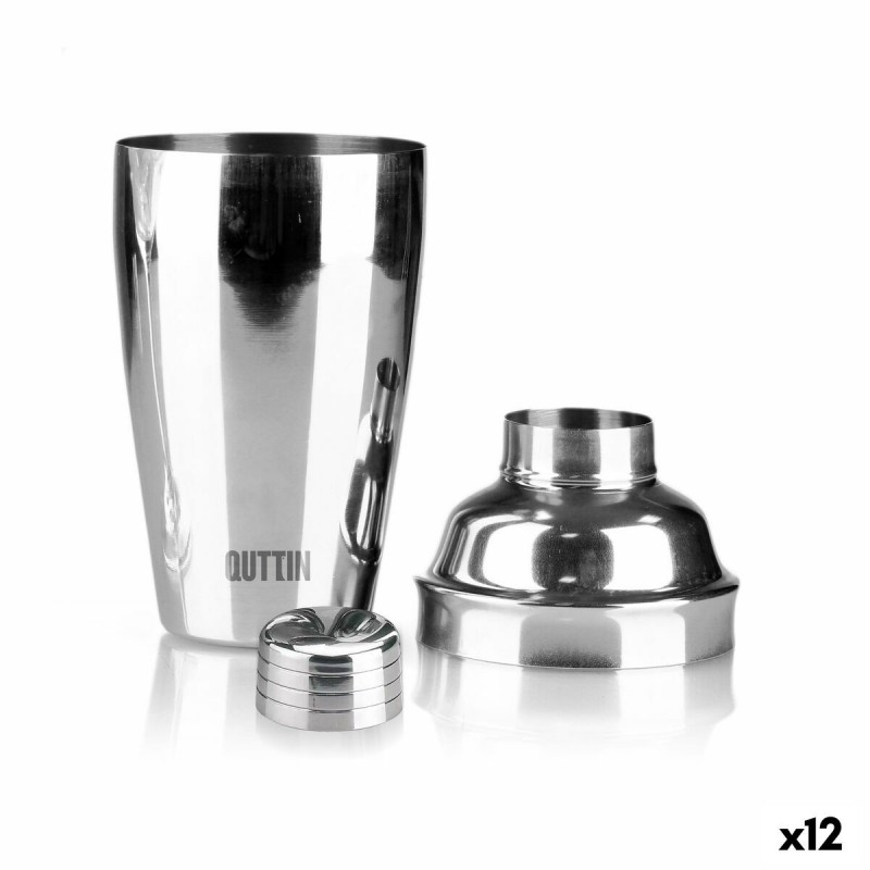 Shaker per cocktail Quttin 750 ml Acciaio (12 Unità)
