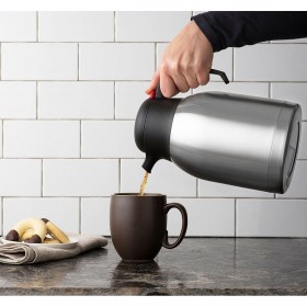 Caraffa Thermos ThermoSport Acciaio inossidabile 1,5 L Pulsante (6 Unità)