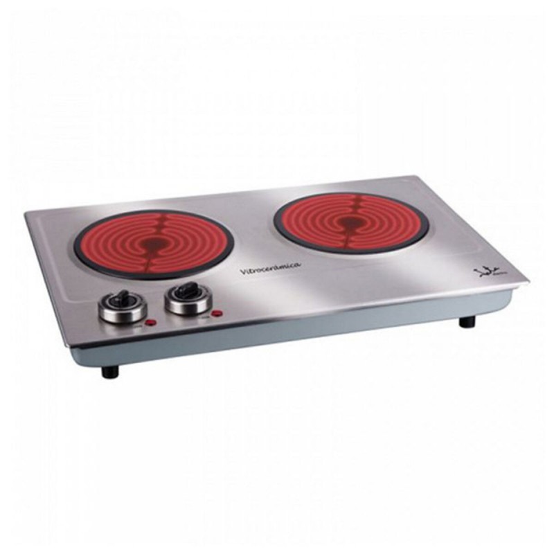 Vetroceramica Portatile JATA V532 Acciaio 1200 W 2400 W