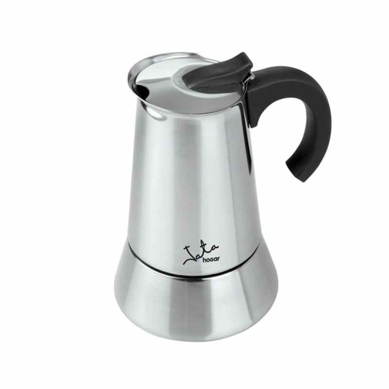 Caffettiera Italiana JATA CAX106 ODIN   * Acciaio 6 Tazze Metallo Acciaio inossidabile
