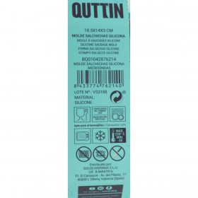 Molde para salchichas Quttin Microonde Silicone 17 X 18 cm (24 Unità)
