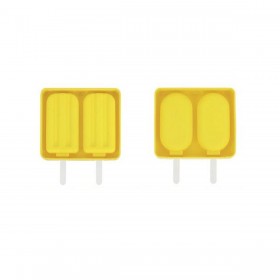 Stampo per Gelati Quttin Doppia Silicone 11,5 x 13,3 x 3 cm (24 Unità)