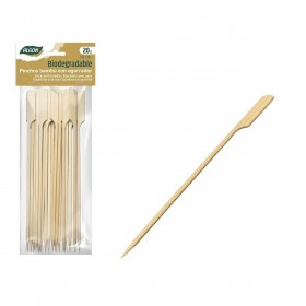 Set di Spiedini per Barbecue Algon Bambù 20 Pezzi 18 cm (24 Unità)