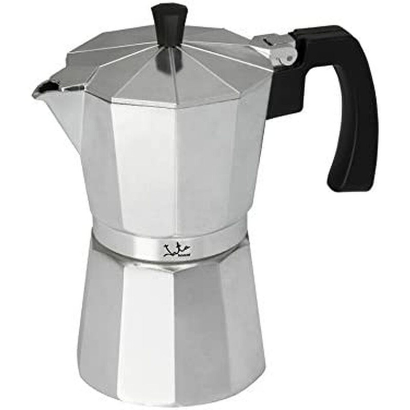 Caffettiera Italiana JATA CCA6          * Argentato 6 Tazze Alluminio