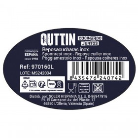 Poggiamestolo Quttin 19,5 x 7,6 x 3,2 cm (36 Unità)