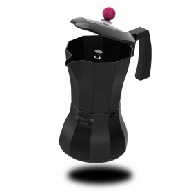 Caffettiera Italiana Taurus KCP9006I 6T Nero Alluminio 6 Tazze