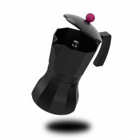 Caffettiera Italiana Taurus KCP9009I 9T Nero Acciaio inossidabile Alluminio 9 Tazze
