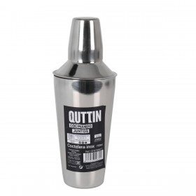 Shaker per cocktail Quttin Acciaio inossidabile 750 ml ø 9,2 x 25,6 cm (12 Unità)