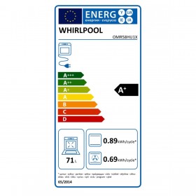 Forno Whirlpool Corporation OMR58HU1X 71 L