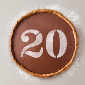 Modello per torta Algon Numeri 0 36 Unità