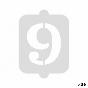 Modello per torta Algon Numeri 9 36 Unità