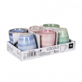 Tazza di caffè e tè La Mediterránea Cocolo 90 ml (36 Unità)