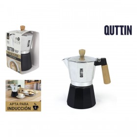 Caffettiera Italiana Quttin Alluminio 6 Tazze (6 Unità)