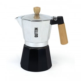 Caffettiera Italiana Quttin Alluminio 6 Tazze (6 Unità)