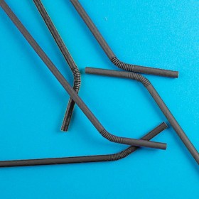 Cannuccia Riutilizzabile Algon Nero 19,7 x 0,6 cm 25 Pezzi 24 Unità