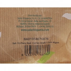 Set di piatti Algon 17 cm 10 Pezzi (24 Unità)