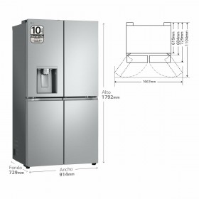 Frigo americano LG GMJ960MBJE  179