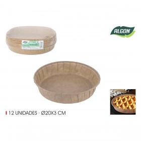Set di Stampi da Pasticceria Algon Carta 20 x 4 cm 12 Pezzi (24 Unità)