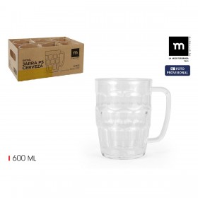 Boccale di Birra La Mediterránea 0,6 L (24 Unità)