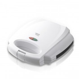 Piastra Grill Elettrica Haeger SM-75G.004A Bianco 750 W
