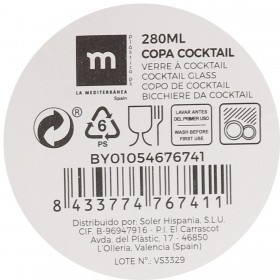 Bicchiere da cocktail La Mediterránea (24 Unità)