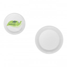 Set di piatti Algon 23 cm 25 Pezzi (18 Unità)