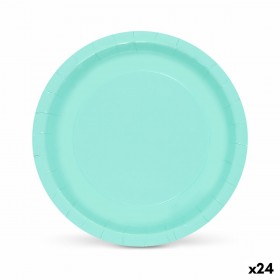 Set di piatti Algon Acquamarina 20 cm 10 Pezzi (24 Unità)