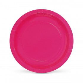 Set di piatti Algon Fucsia 20 cm 10 Pezzi (24 Unità)