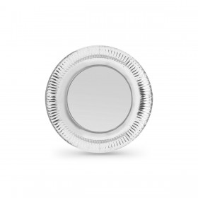Set di piatti Algon Argentato 18 cm 12 Pezzi (18 Unità)