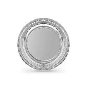 Set di piatti Algon Argentato 20 cm 10 Pezzi (18 Unità)