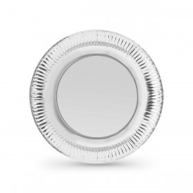 Set di piatti Algon Argentato 23 cm 10 Pezzi (18 Unità)