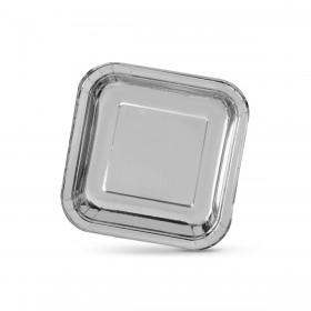Set di piatti Algon Argentato 20 cm 20 x 2 cm 10 Pezzi (18 Unità)