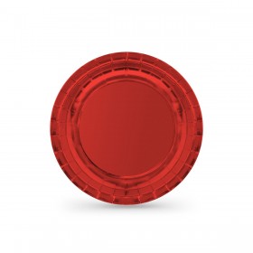 Set di piatti Algon Rosso 20 cm 10 Pezzi (18 Unità)