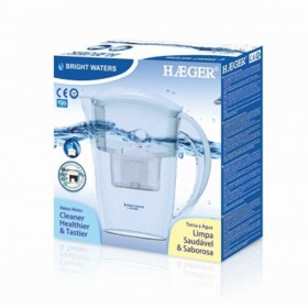 Brocca filtrante Haeger WJ-24W.004A Bianco 2,4 L