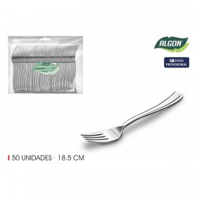 Set di Forchette Algon 18,5 cm 50 Pezzi (12 Unità)