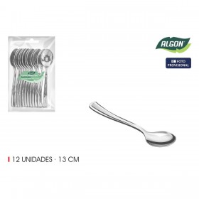 Set di cucchiai da dessert Algon 13 cm 12 Pezzi (36 Unità)
