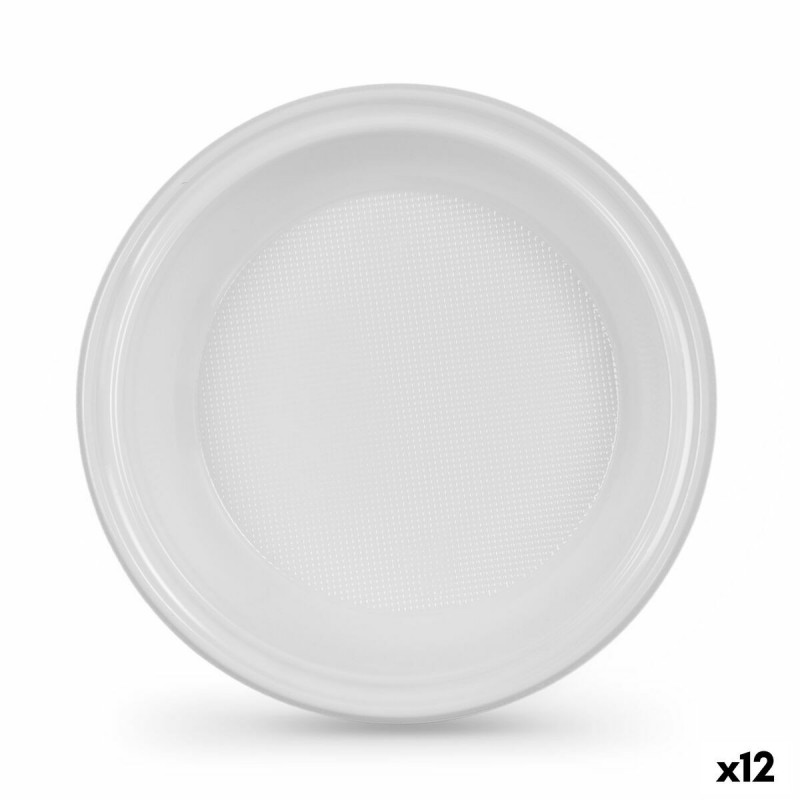 Set di piatti Algon Plastica 20,5 cm 25 Pezzi (12 Unità)