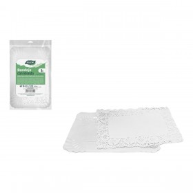 Set di vassoi per Alimenti Algon Rettangolare 18 x 26 cm 3 Pezzi (24 Unità)