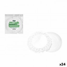 Set di vassoi per Alimenti Algon Rotondo 20 cm 3 Pezzi (24 Unità)