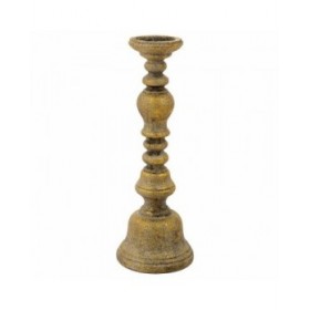 Candelabro Alexandra House Living Oro Resina 16 x 46 x 16 cm