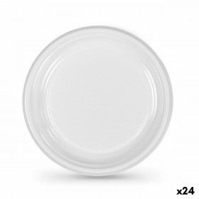 Set di piatti Algon Plastica 20,5 cm 20,5 x 2 cm 12 Pezzi (24 Unità)