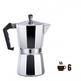 Caffettiera Italiana EDM   Alluminio 6 Tazze