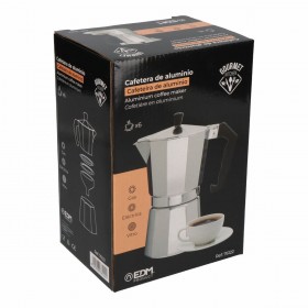 Caffettiera Italiana EDM   Alluminio 6 Tazze